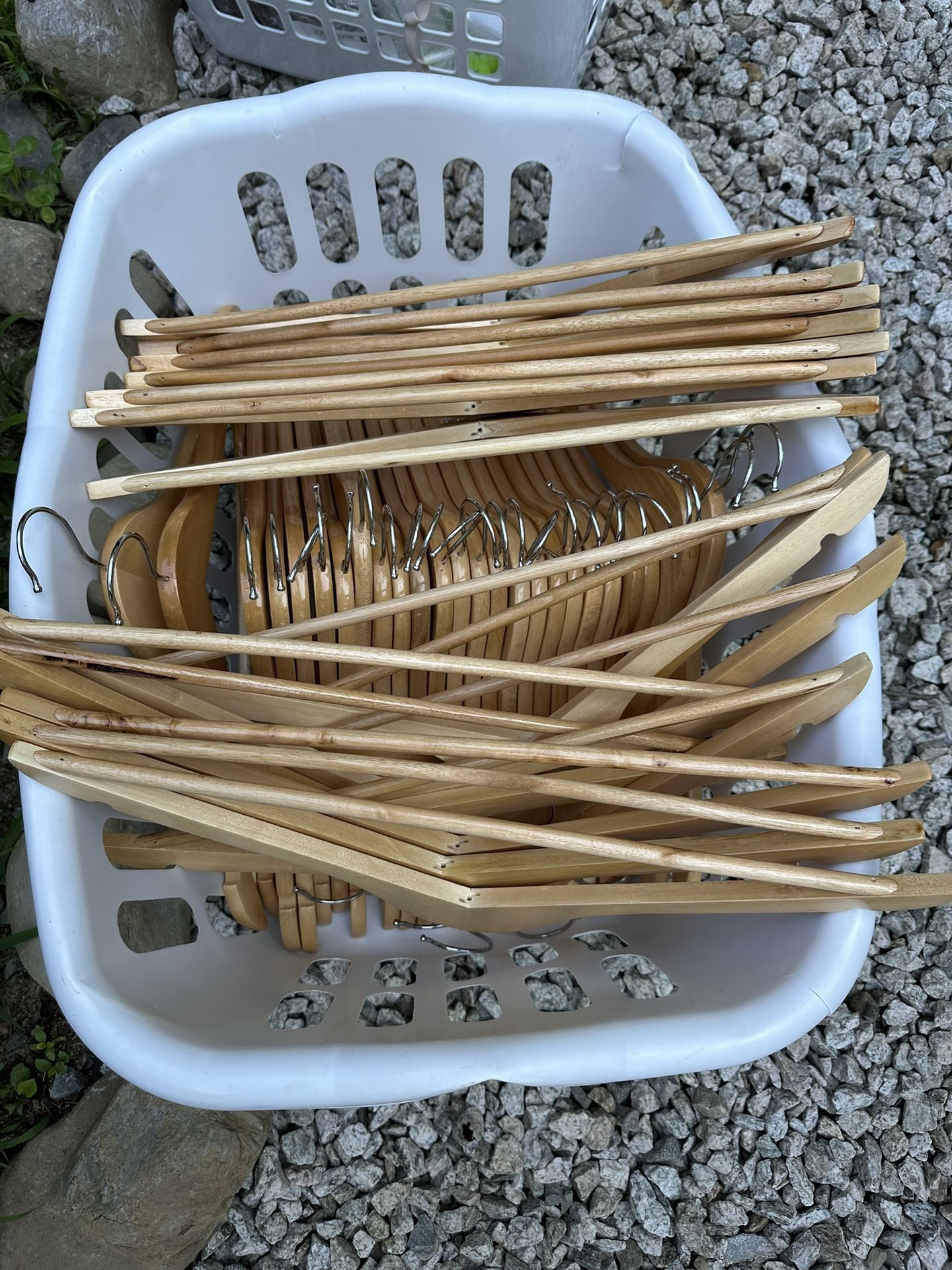 Brand New Wooden Hangers