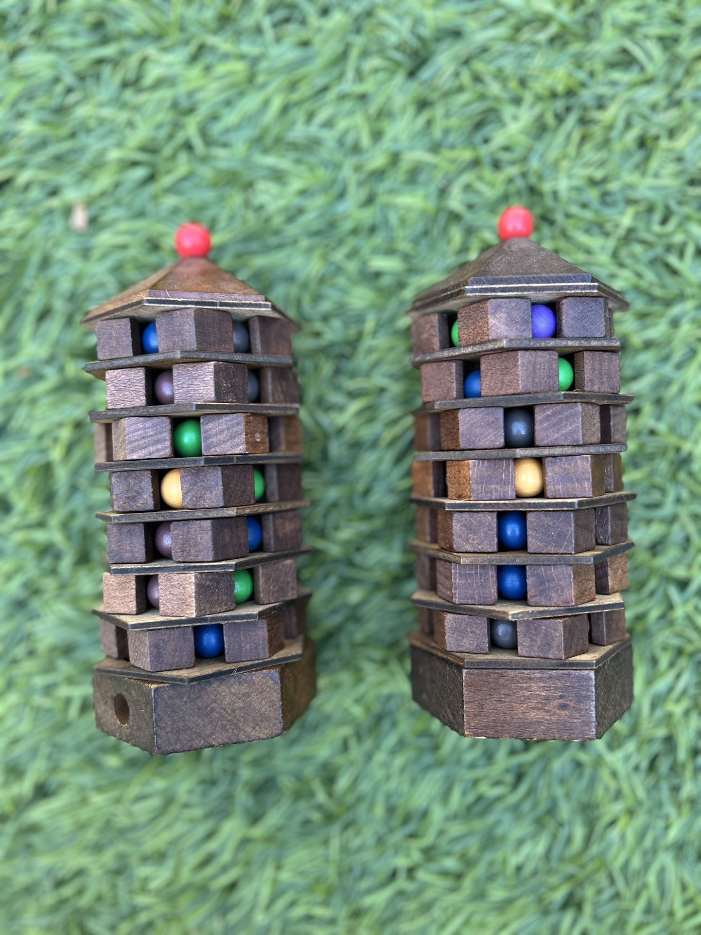 Chinese Pagoda Turn & Tilt Tower Puzzle