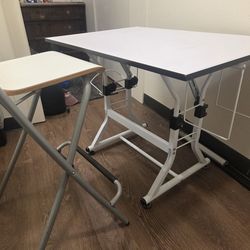 Drafting desk and chair