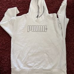 White Puma Sweater