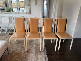 Vintage Pierre Vandel Paris Dining Chairs
