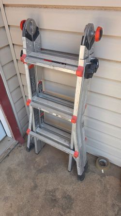Little Giant 17ft Multi-Position Aluminum Ladder (Type 1A - 300lb Rating)
