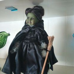 Wicked Witch Porcelain Doll  