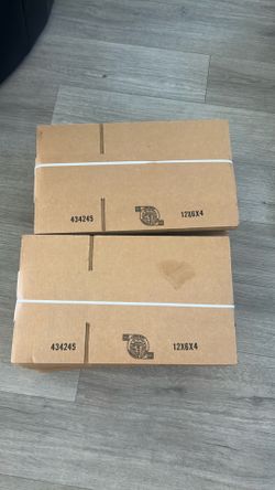 📦 Corrugated Cardboard Shipping Boxes – 50 PCS (12” x 6” x 4”)