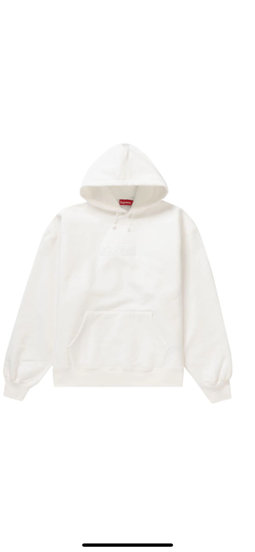 Supreme BOGO White Hoodie FW23 - Size M