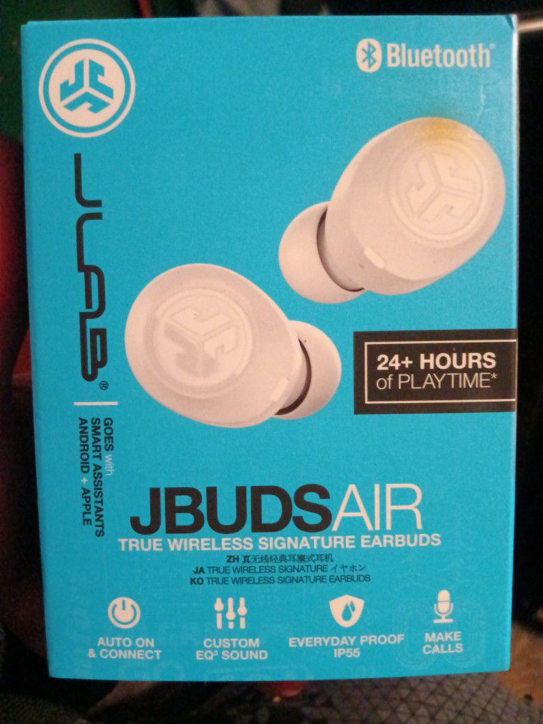 JLab JBuds Air Wireless Signature Earbuds