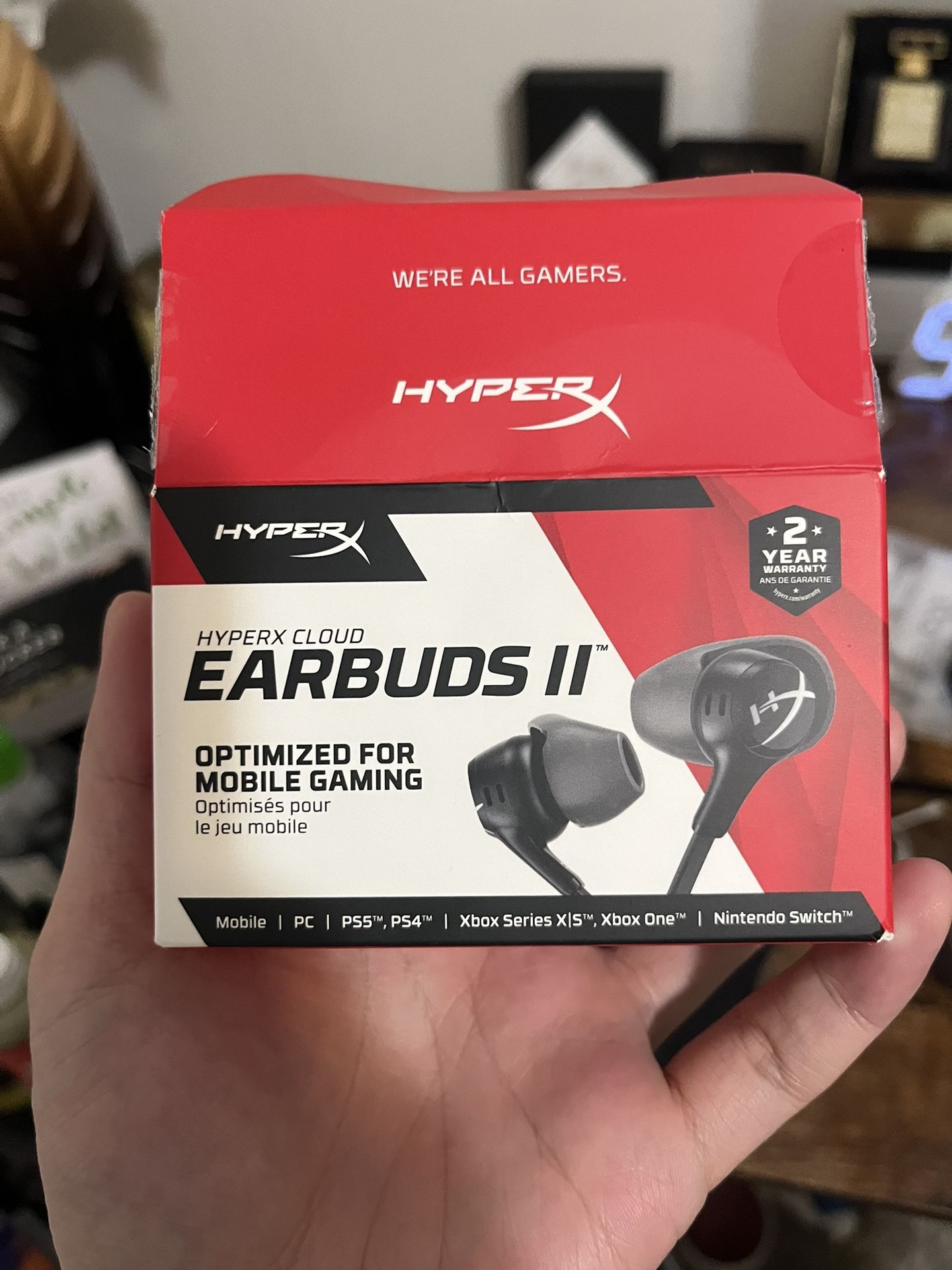 “HyperX Cloud Earbuds II - Like New Gaming Earbuds - Best Price”