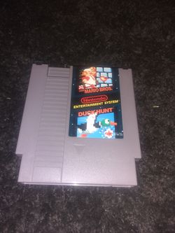 Nintendo NES Super Mario Duck Hunt Game