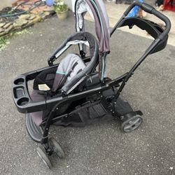 Double Stroller Sit /stand 