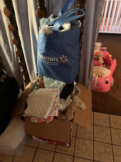 HUGE BUNDLE OF BABY GIRL CLOTHES 6-9 Months Great Condition Some Brand New
