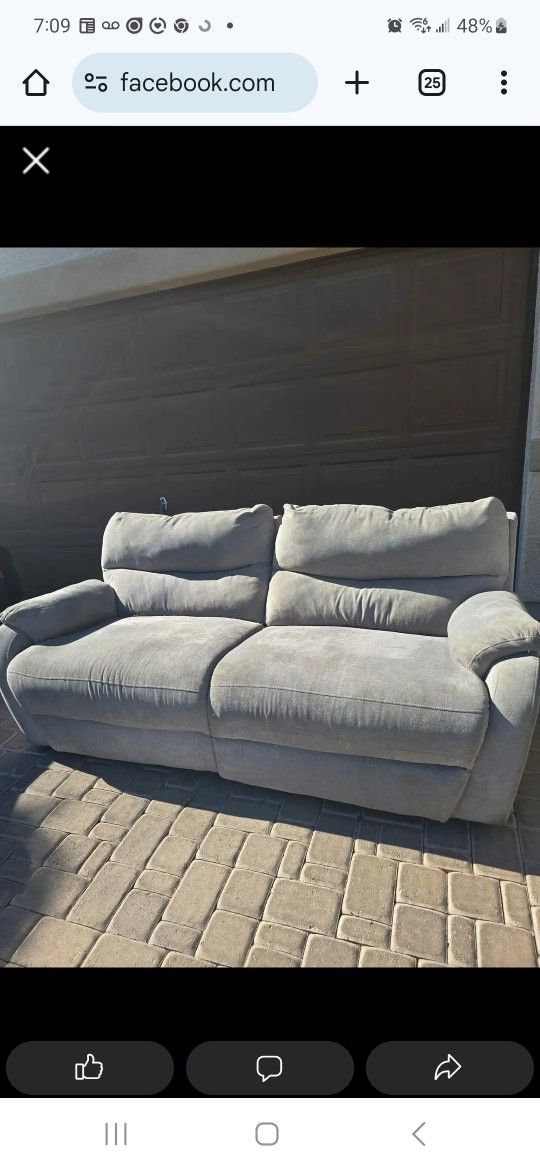 Power Recliner Sofa