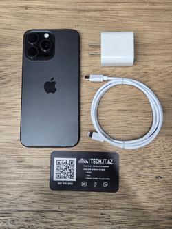 📱 iPhone 15 Pro Max | 256GB | Black Titanium | Unlocked (Any Carrier)