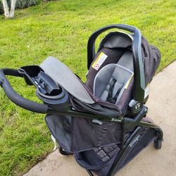 Baby Trend Stroller With Infant Car Seat & Base Combo Expiration 2027