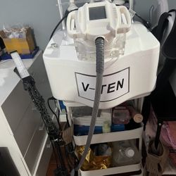 V-TEN RF Cavitation Machine + Optional LED Light – $900