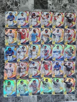 Baseballs cards--2024 mbl stars( 30cards)
