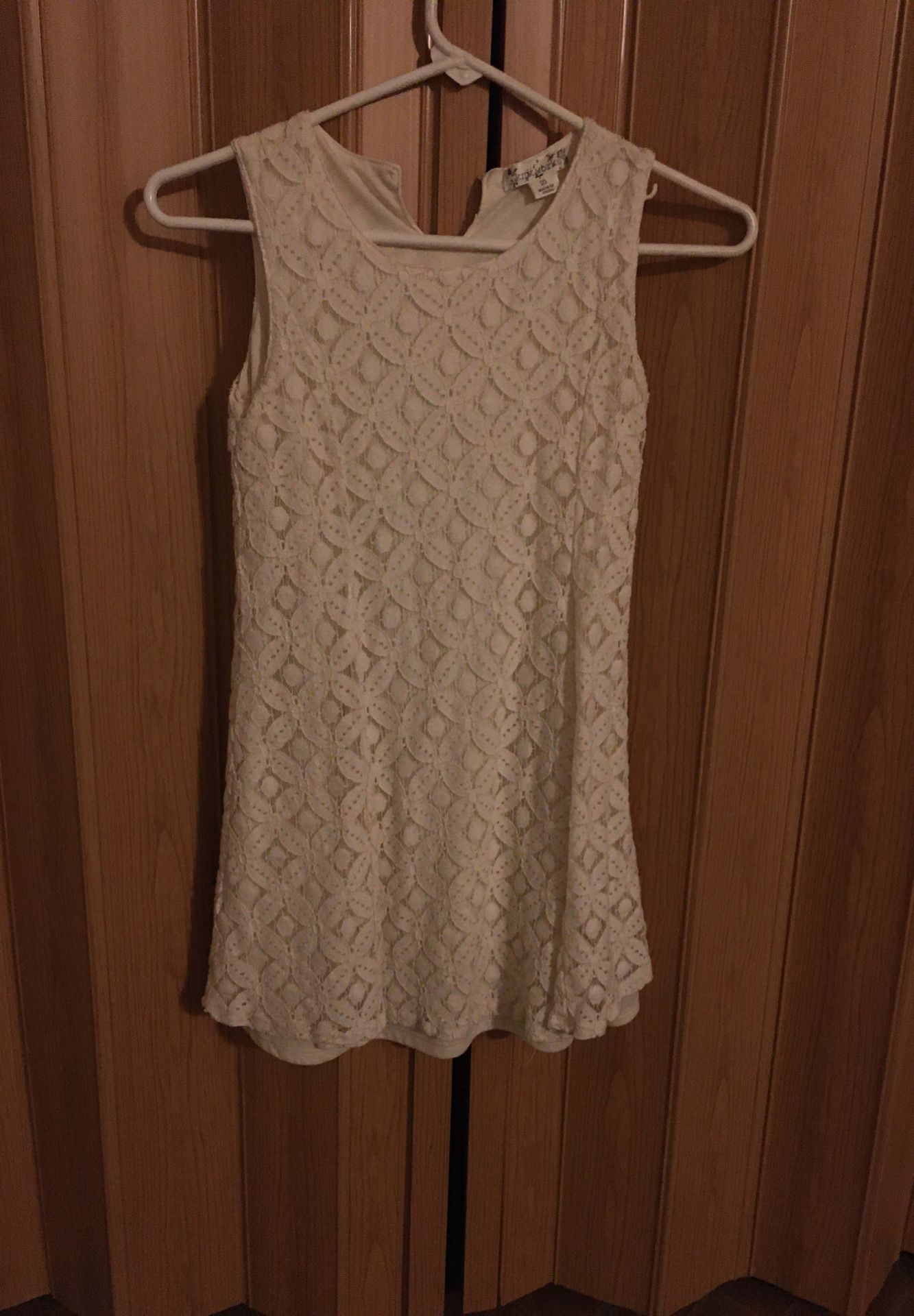 Girls white Easter Dress