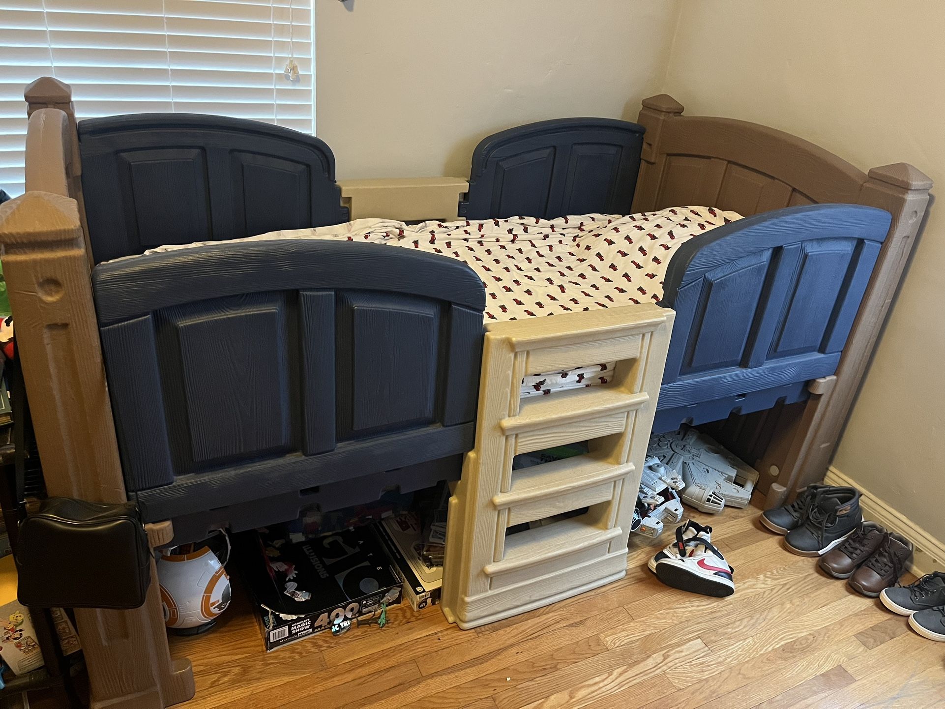 Kids Loft 2 Step Pirate Twin Bed