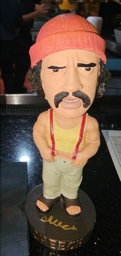 Cheech Marin autograph bobblehead, No box