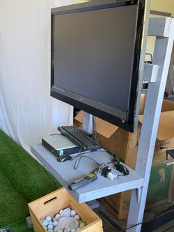 Virtual golf set up