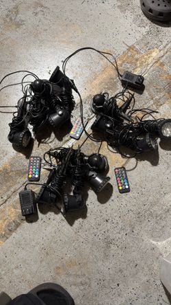 12W RGB Color changing Yard Lights 