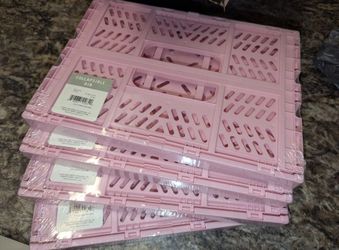 Collapsible Crates Set of 4