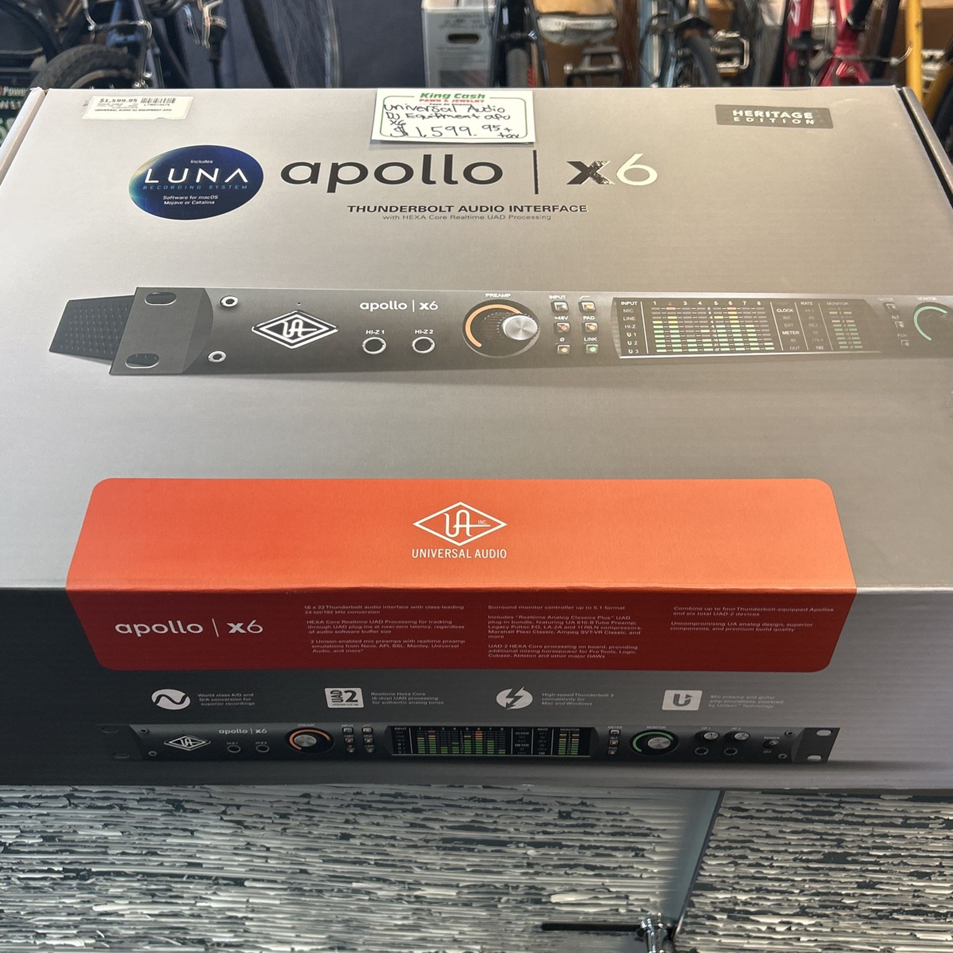 Apollo X6 Universal Audio Dj Equipment