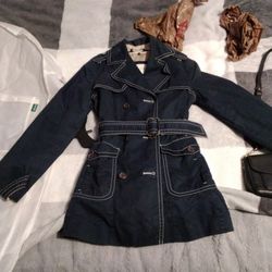 Banana Republic Trench Peacoat