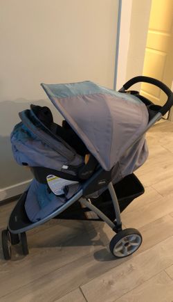 Baby stroller and car seat combination