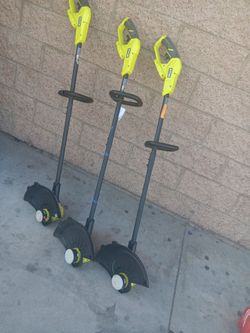 Ryobi18v Cordless String Trimmer / Edger – each