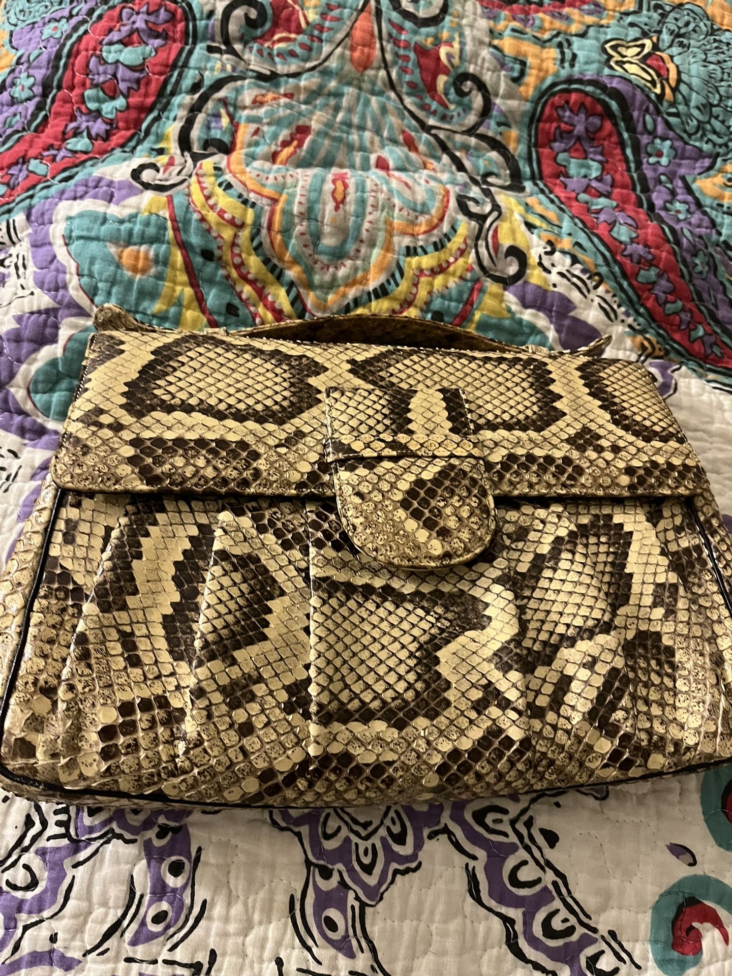 Vintage Rendl Original Alligator Purse