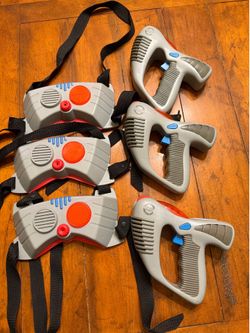 Laser Tag Set  (3 individual sets - vest & gun)