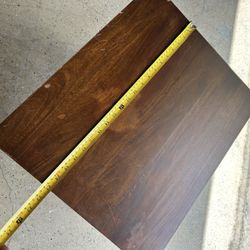 Wood End Table