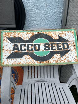 VINTAGE ACO SIGN