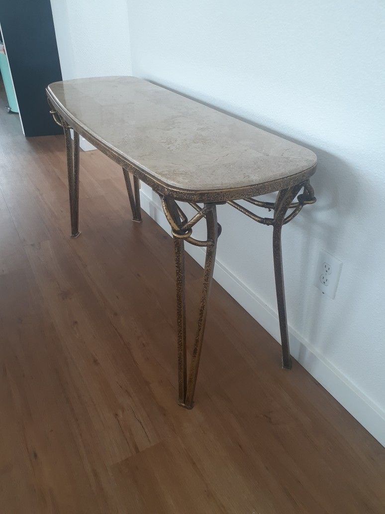 Hollywood Regency Console Table