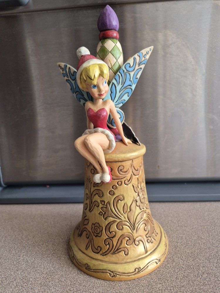 Tinkerbell Christmas Collectable Bell Figurine