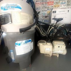 Variable  Pool Pump And Complete Pool Filter 