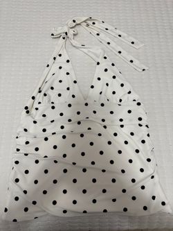 Polka dot aritzia top