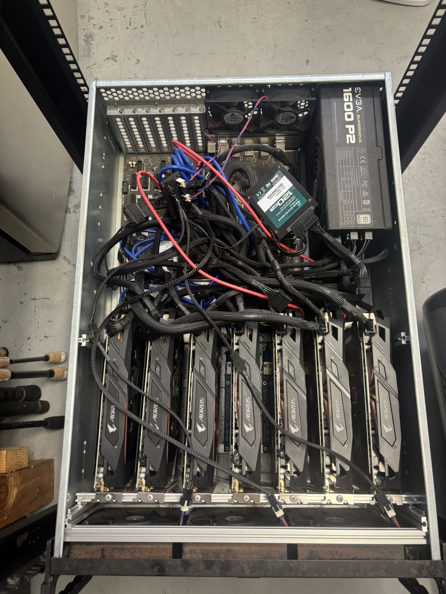 Crypto Miner And Computer Parts