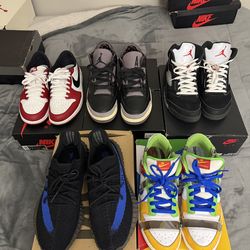 Air Jordan, Yeezy, Nike sb