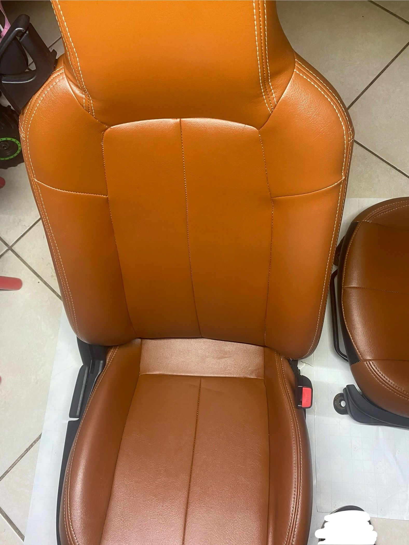 Mazda Miata leather tan seats 2006-2012