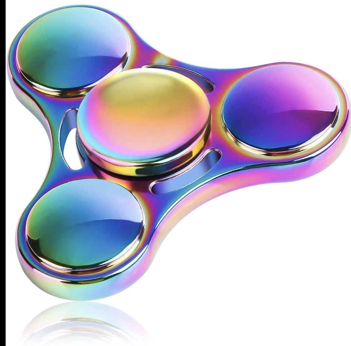 Lot of 12 - Very high quality metal fidget spinner. These spinners spin for over 5 minutes. Each one comes in a plastic box. Approximately 80 availab