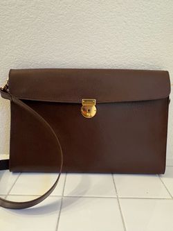 Gucci Leather Portfolio Vintage