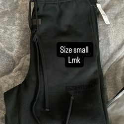 Black Essential Sweats