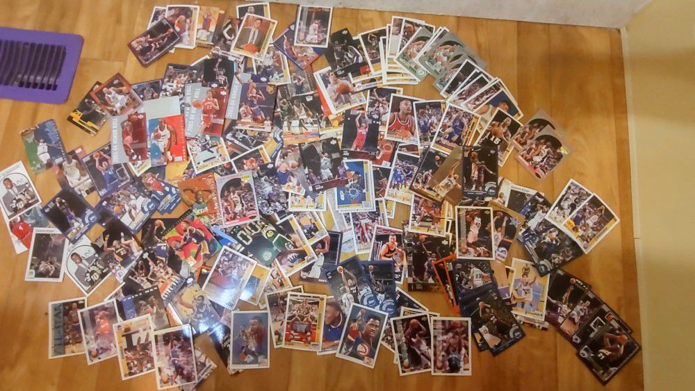 NBA Cards Lots Of Good Old Players 