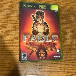 XBOX Fable Video Game