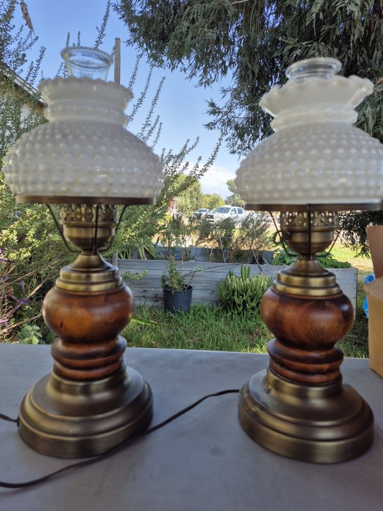 Mid Century Ranch Style Lamps