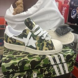 Bape Adidas Shell Toes