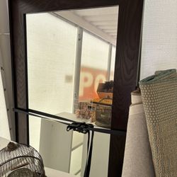 80x44 mirror with wheels