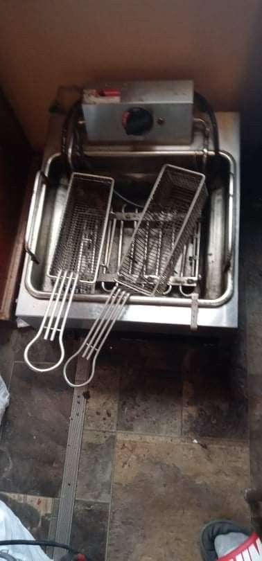 Commercial Fryer & 2 Warmers