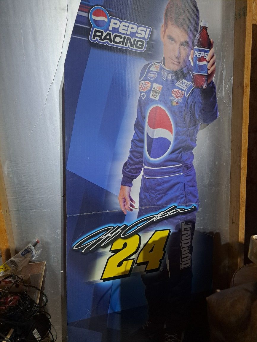 TALL JEFF GORDON NASCAR #24 STANDUP